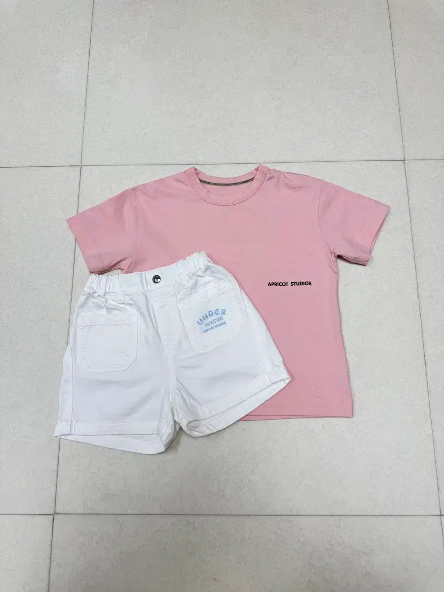 未使用) アプリコットスタジオ Tシャツ ハーフパンツ