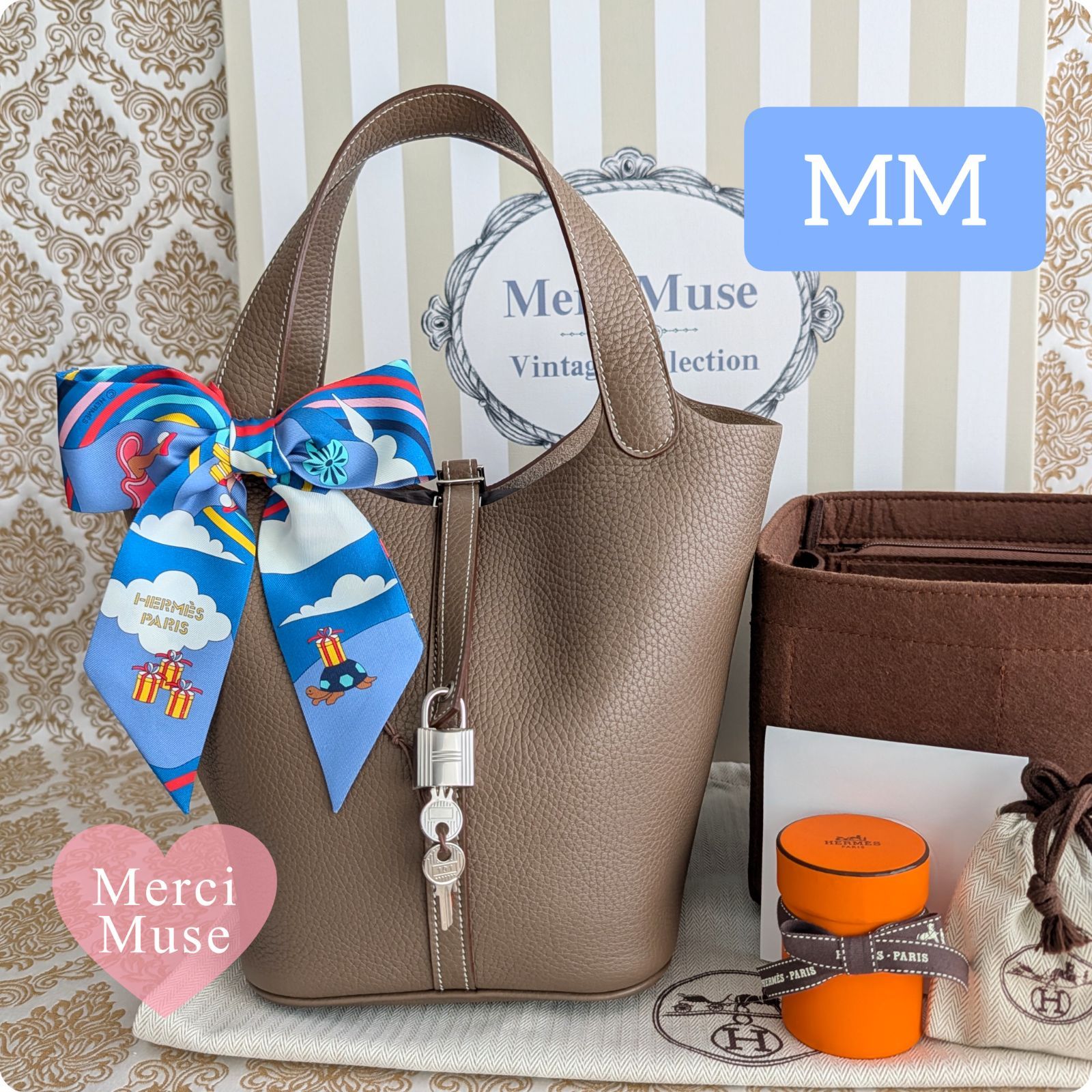 ❤お得なお品❤ピコタンロックMM22 エトゥープ xシルバー金具