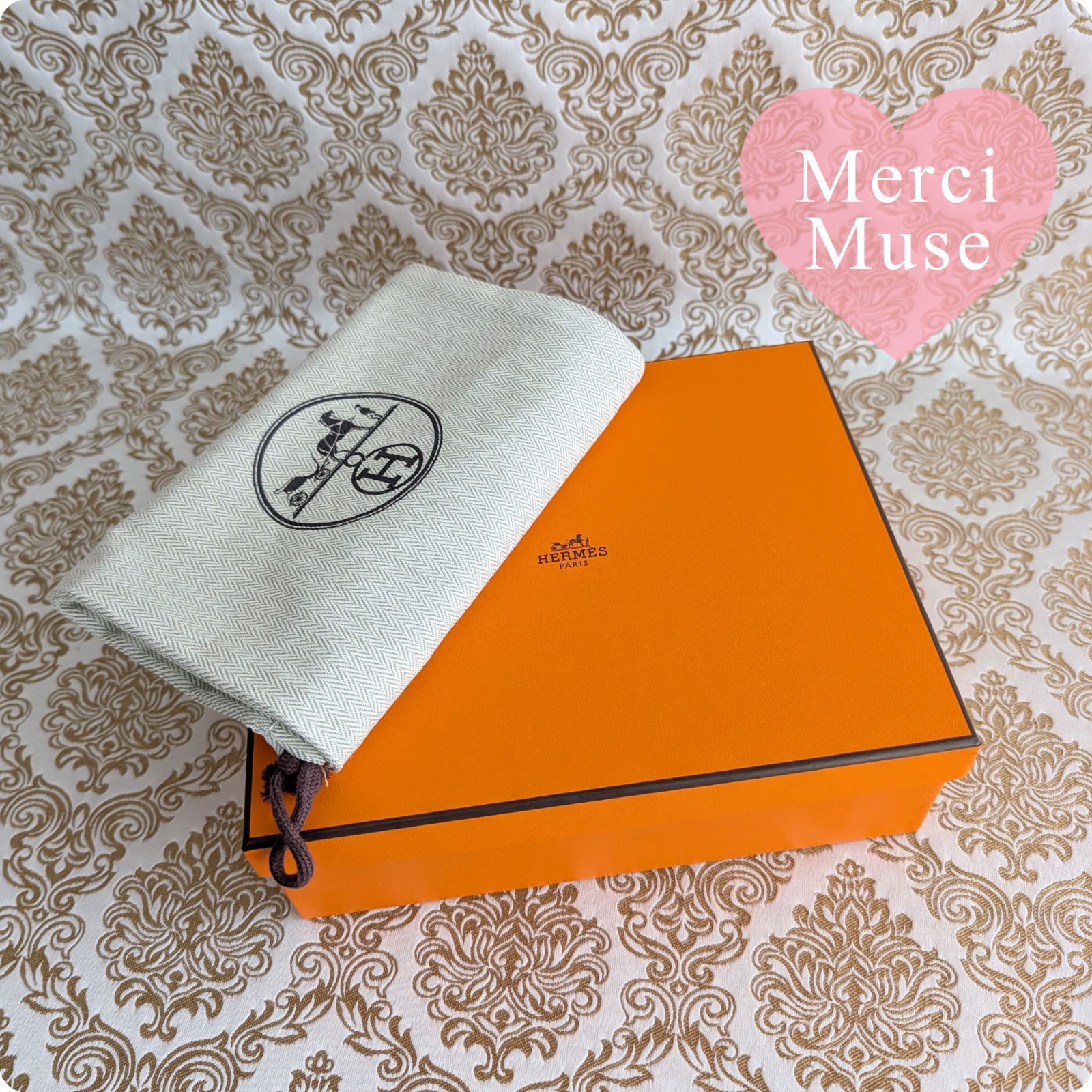 ❤お得なお品❤ ナップトゥーゴー 18 オレンジxシルバー金具 エルメス