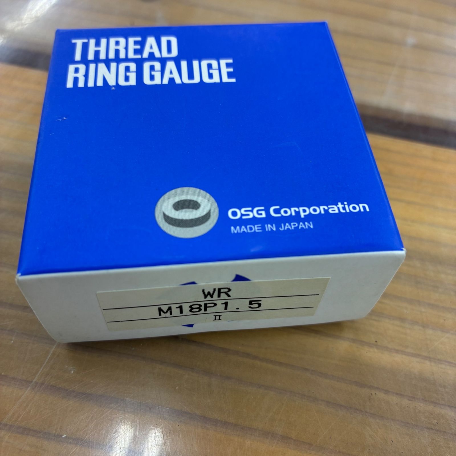 OSG(オーエスジー) ネジリングゲージ M18 p1.5 GR WRセット 【未使用