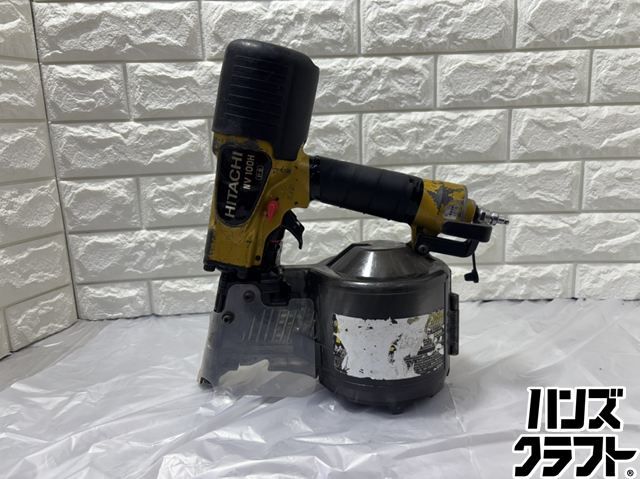 ▽【中古】日立 NV100H 100mm高圧ロール釘打ち機