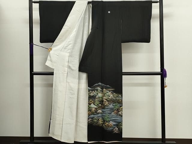 Amari128 訪問着 正絹絵夢工房身丈１６１．５裄丈６７ 遠山 乱菊 訪問着 女性着物 | 通販・人気ランキング - 価格.com