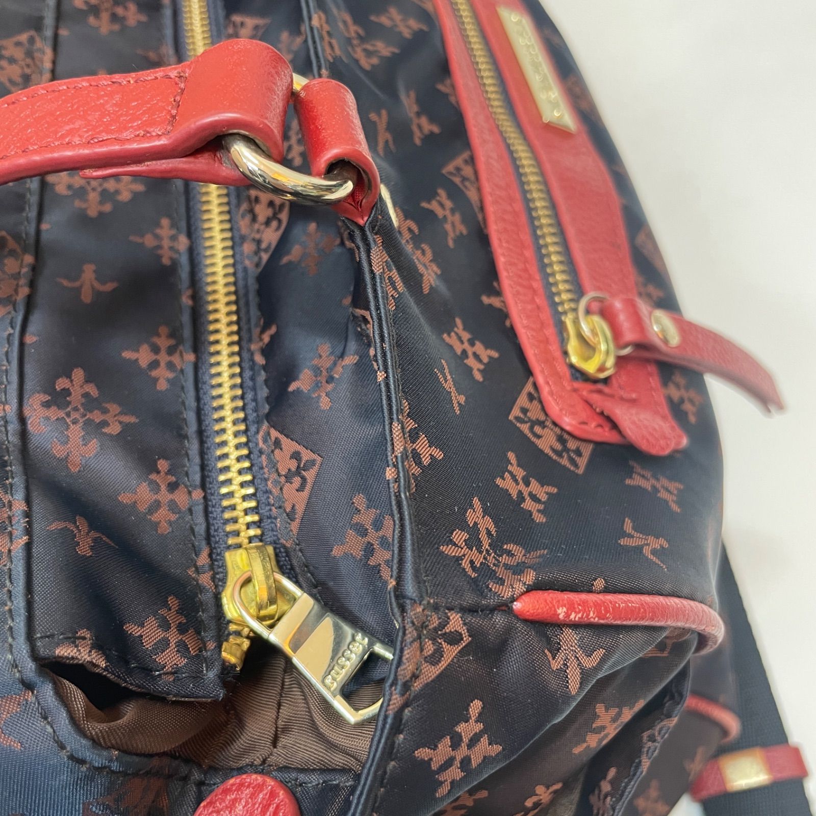 russet ラシット 2way ショルダーバッグ トートバッグ モノグラム スリム2WAYトートバッグ <エンボスモノグラム>（トートバッグ