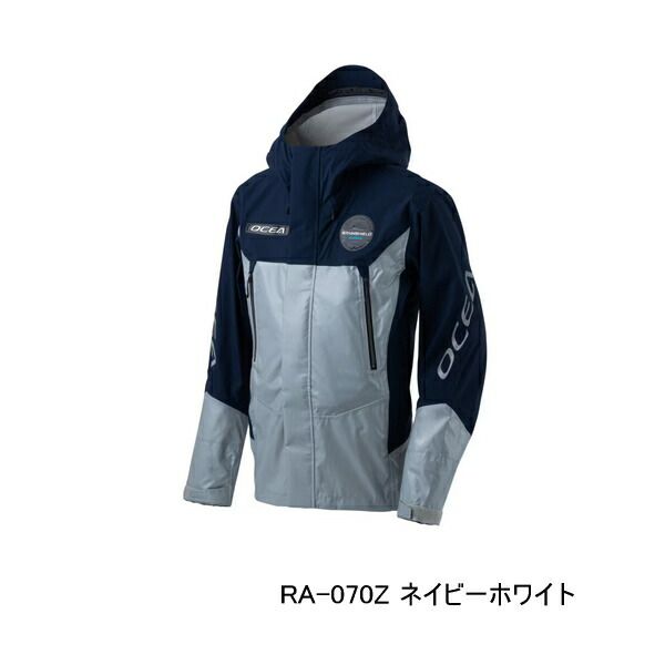 （26年4月新商品） シマノ オシアイージーケア ジャケット 05 RA-070Z ネイビーホワイト Lサイズ