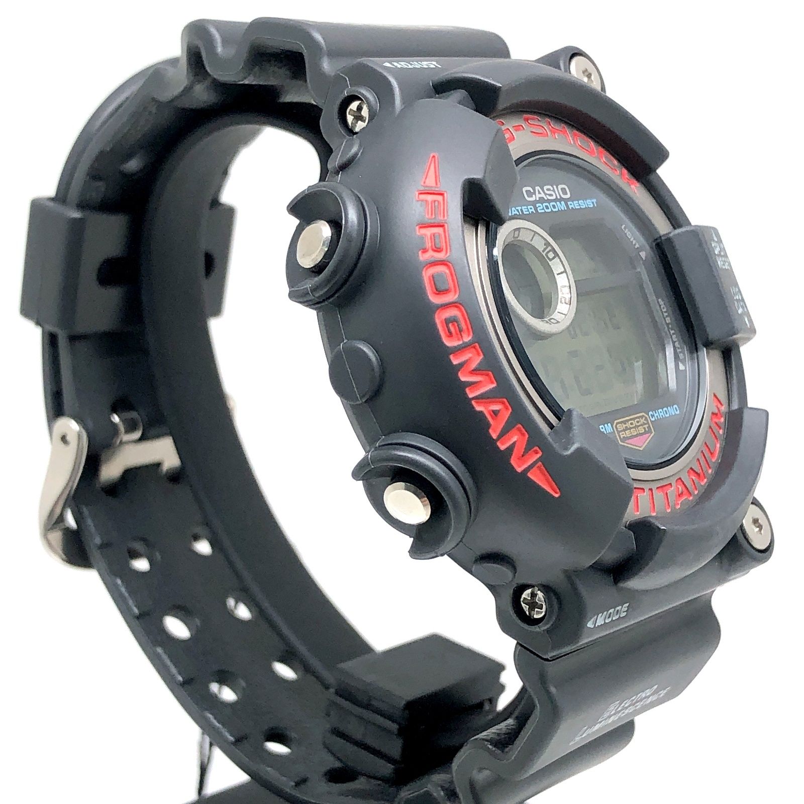 G-SHOCK ジーショック DW-8200-1A FROGMAN 2代目 フロッグマン チタン 