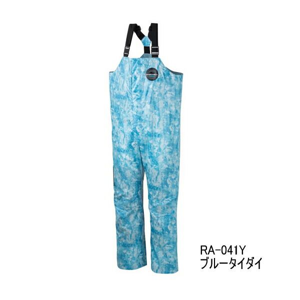 （26年4月新商品） シマノ ULイージーケア ビブ 05 RA-041Y ブルータイダイ 2XLサイズ