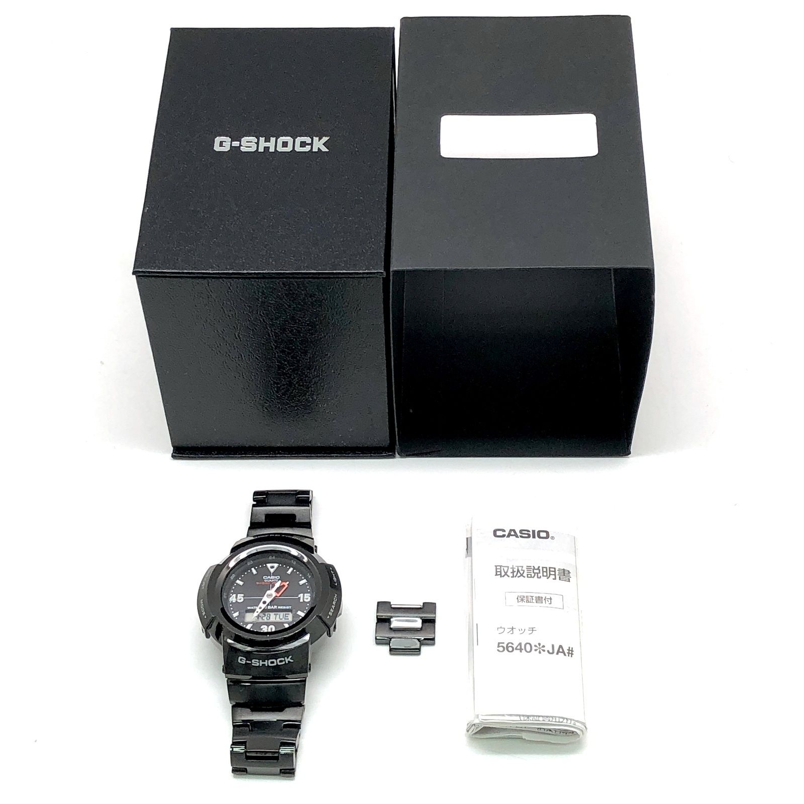 G-SHOCK ジーショック AWM-500-1A フルメタル 電波ソーラー ダブルLED 