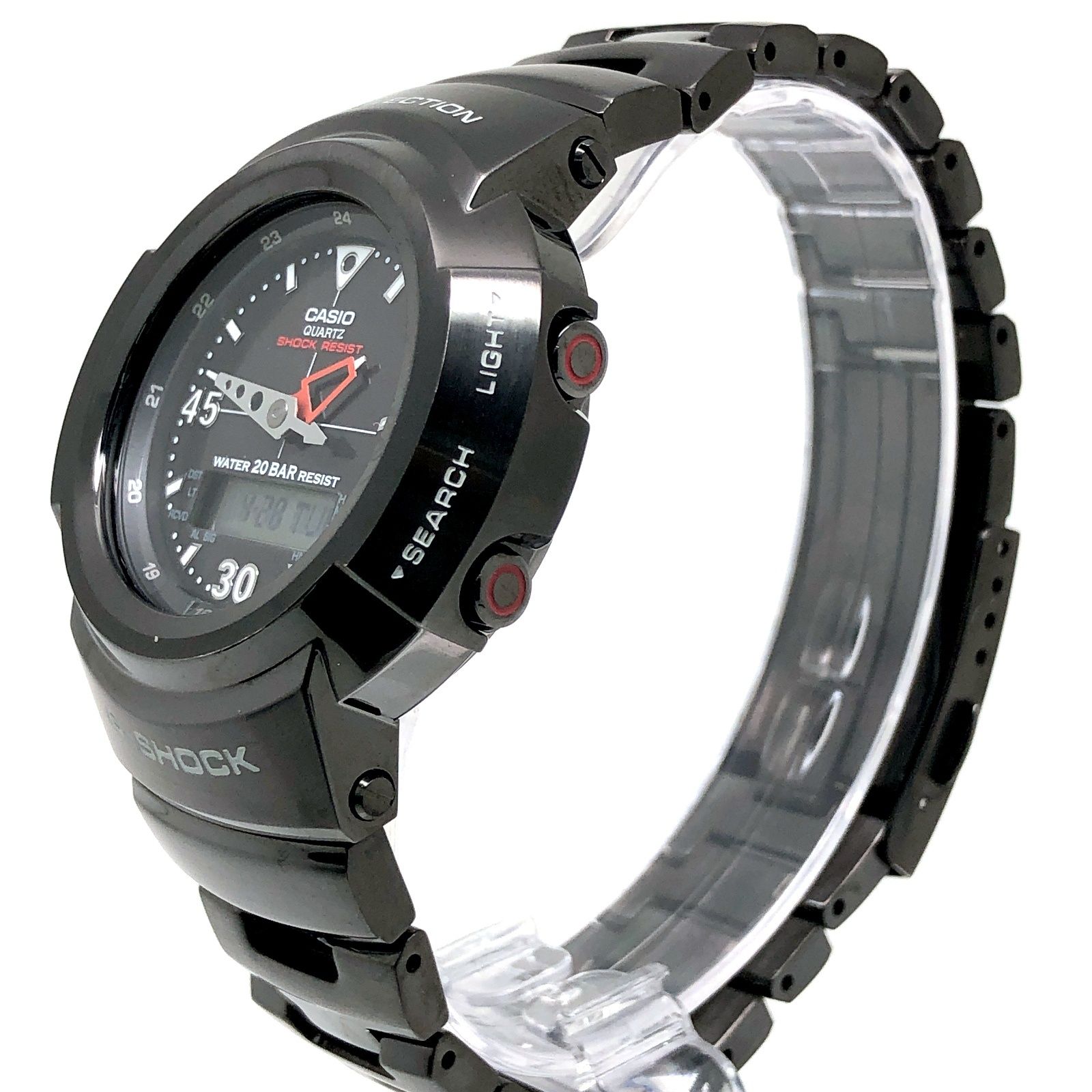 G-SHOCK ジーショック AWM-500-1A フルメタル 電波ソーラー ダブルLED 