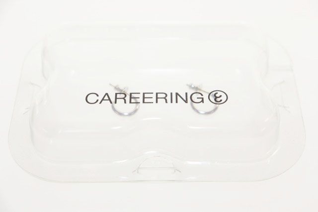 CAREERING PLACEBO キャリアリング プラシーボ ピアス シルバー925 18Kポスト シルバー 【ブランド古着ベクトル】【中古】▲■260502