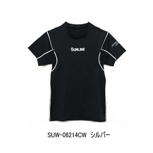 （26年4月新商品） サンライン クイックドライアンダーTシャツ SUW-06214CW シルバー Lサイズ