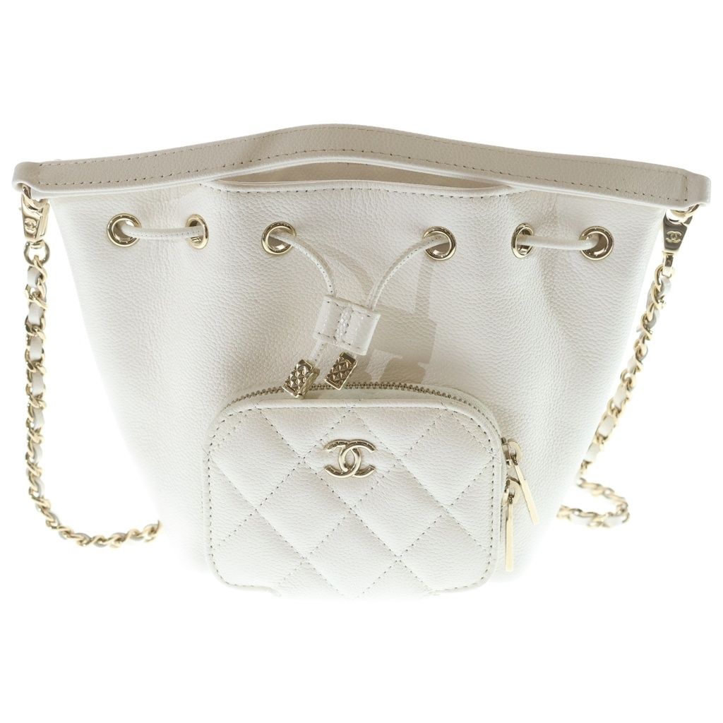 CHANEL (シャネル) マトラッセ 2WAYショルダーバッグ チェーンバッグ 