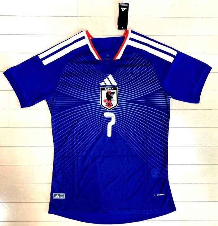 新品未使用 サッカー日本代表 最新オーセンティックユニフォーム（半袖