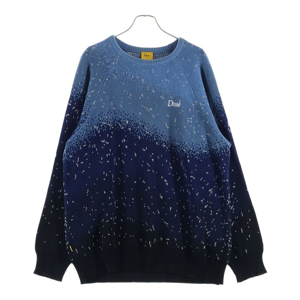 Dime ダイム Magic Heavy Crew Knit Slate マジックヘビークルーネックニットセーター ネイビー Dime (ダイム) Magic Heavy Crew Knit Slate マジックヘビークルー