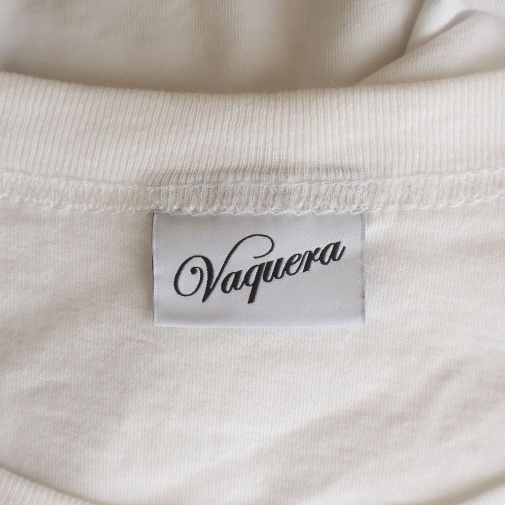 VAQUERA (ヴァケラ) Trompe L'Oeil Tall Tee トロンプルイユ 半袖T VAQUERA (ヴァケラ) Trompe L'Oeil Tall Tee トロンプルイユ 半袖T