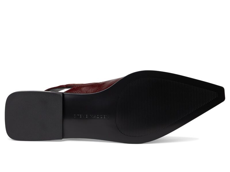 スティーブ マデン レディース アンダーウェア 靴下 Steve Madden Shay Burgundy Leather バーガンディ