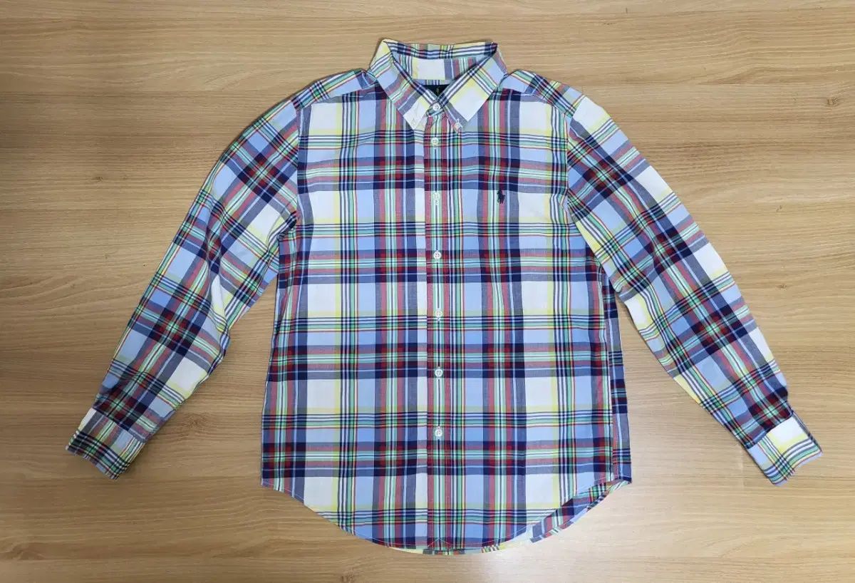 ポロラルフローレン ジュニア CHECK 長袖シャツ