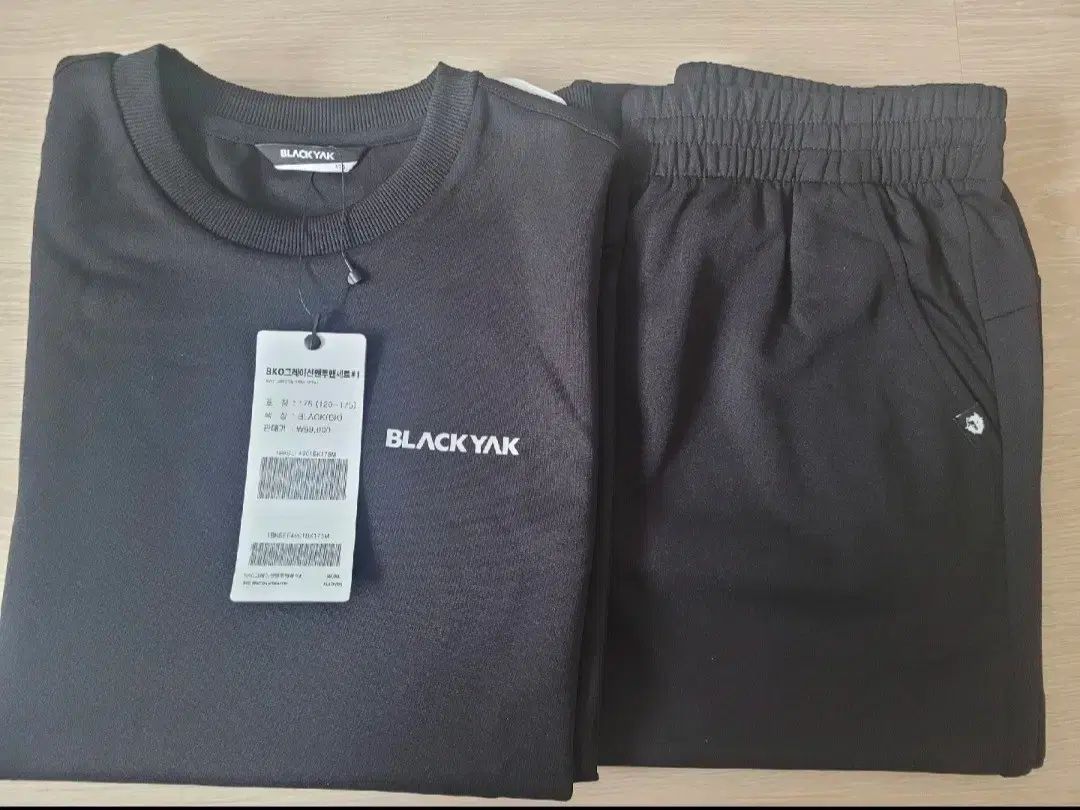 BLACK YAK ブラックヤク スウェット トレーナー セット ブラック
