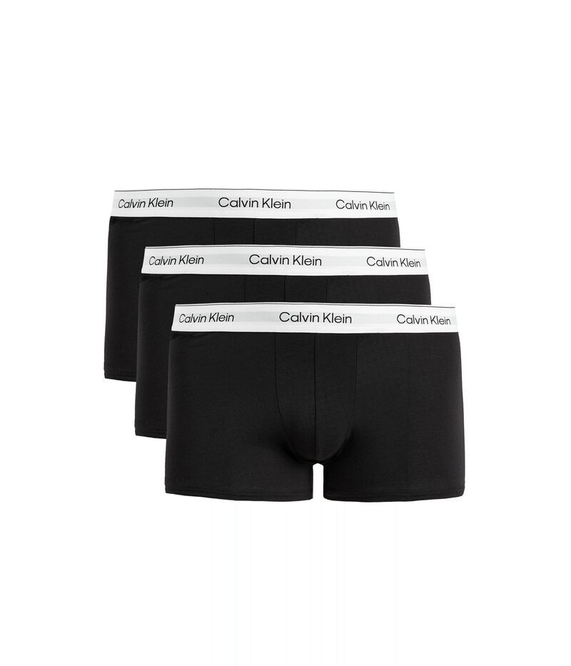 カルバン クライン アンダーウェア メンズ ボクサーパンツ ローライズ コットン Calvin Klein Underwear Icon Cotton Stretch 3Pack Low Rise Trunk BlackBlackBla ブラック