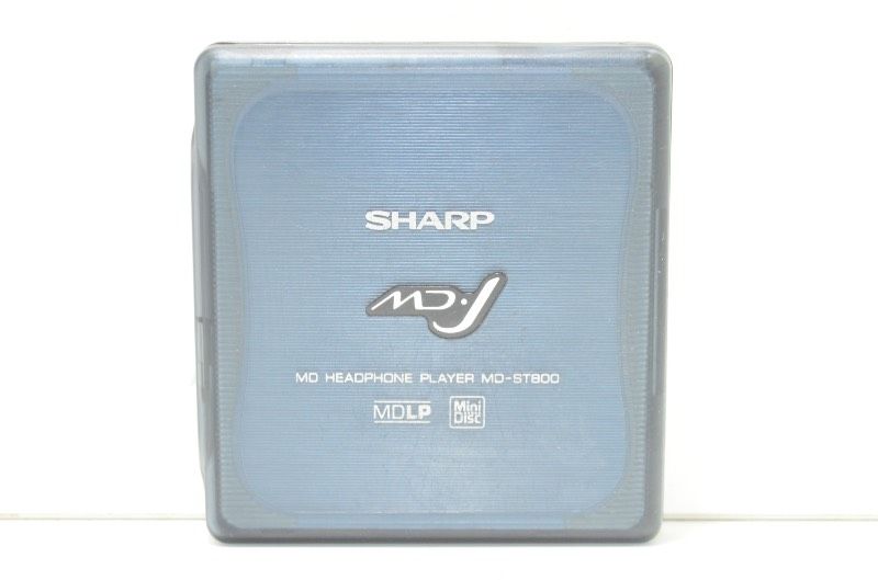 SHARP MDヘッドホンプレーヤー MD-SS421-S Limited Amazon.co.jp: SHARP MDヘッドホンプレーヤー MD-ST500-A ブルー