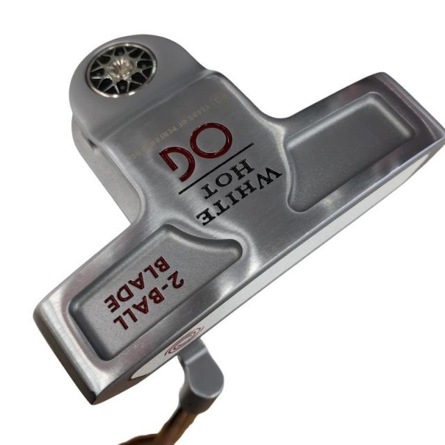 中古】 オデッセイ WHITE HOT OG 2-BALL BLADE 34インチ パター PT