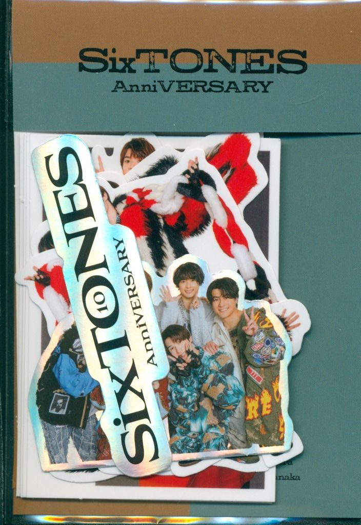 SixTONES AnniVERSARY ステッカーセット - メルカリ