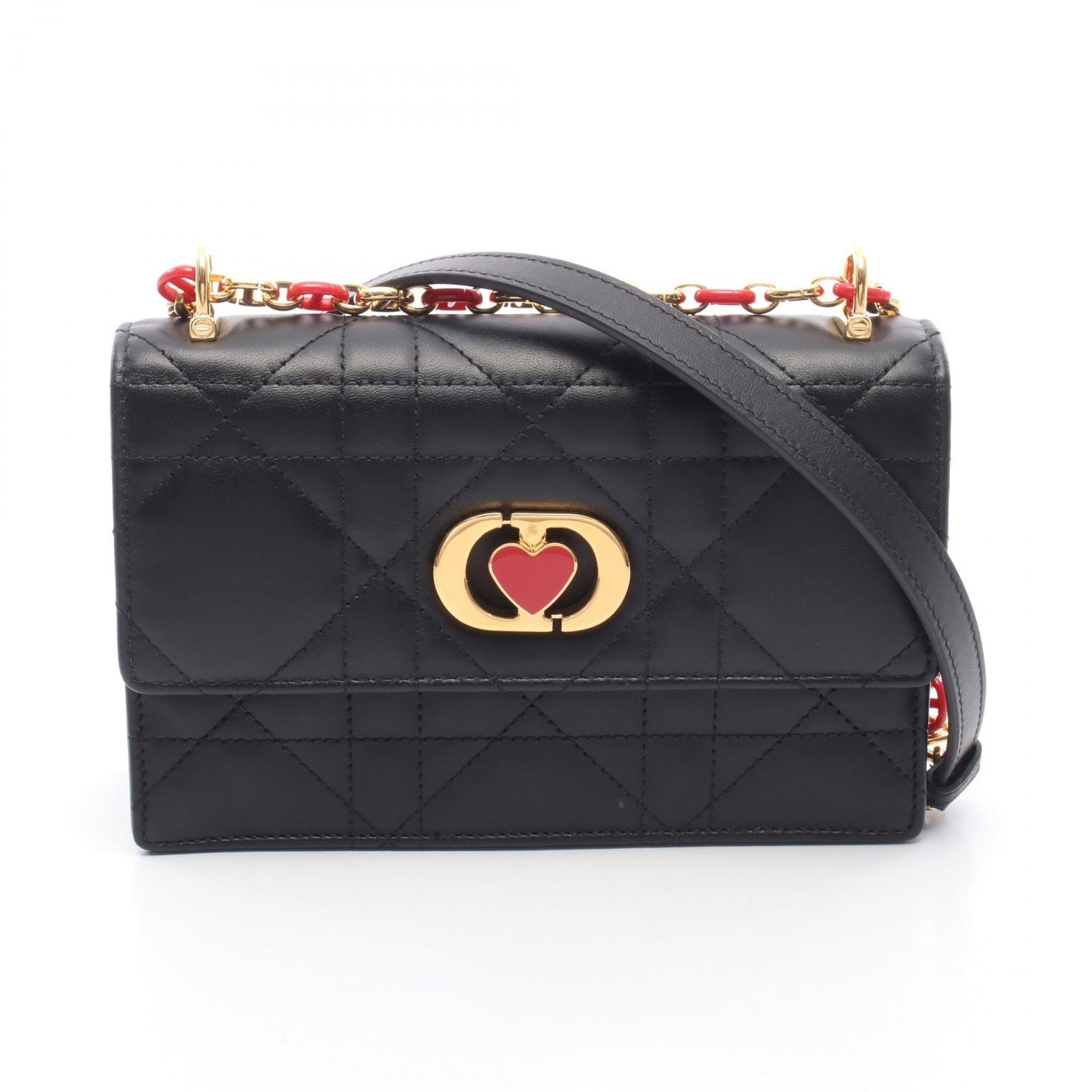 ディオール Dior ショルダーバッグ MISS CARO S5169UDAX ブラック 