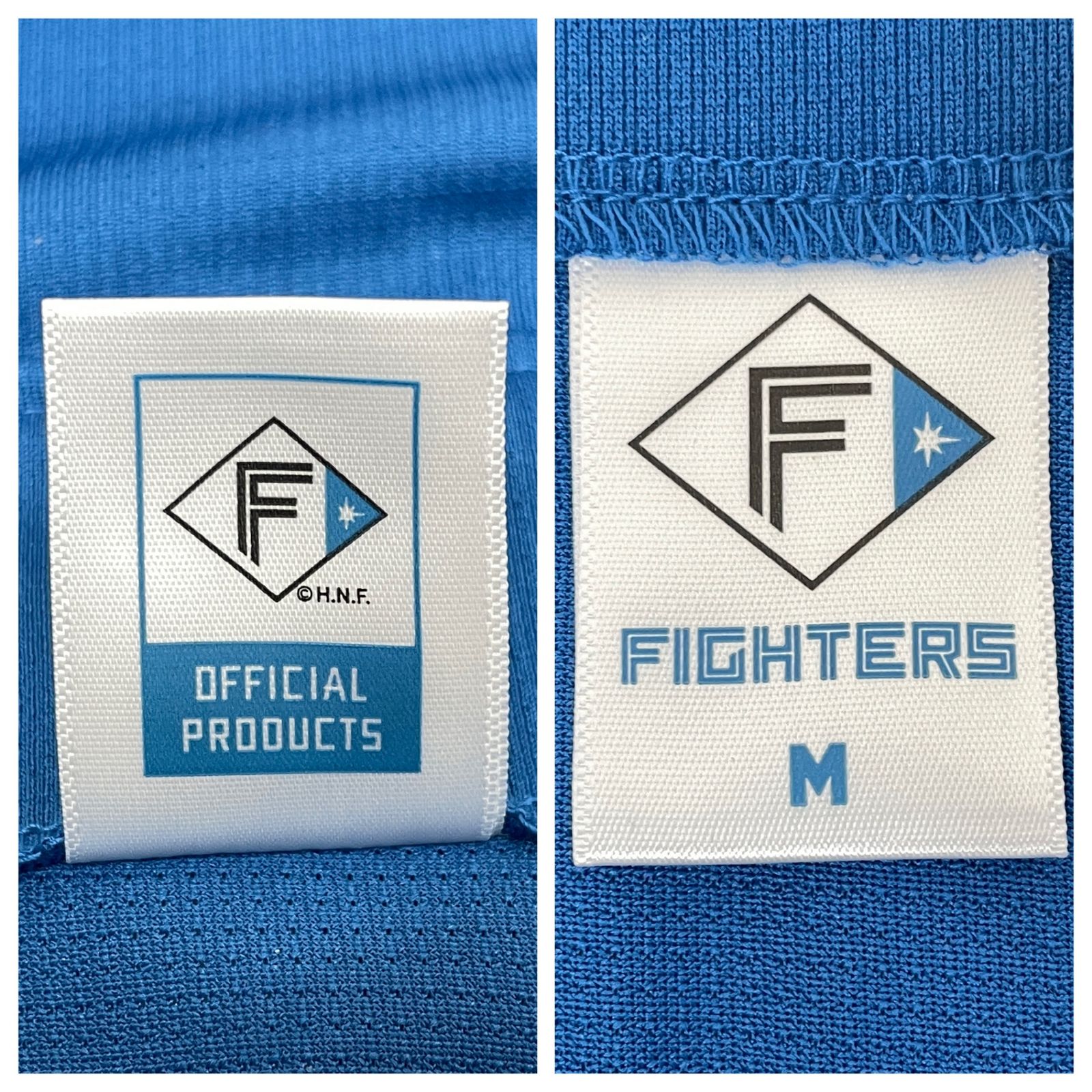北海道日本ハムファイターズ 山崎福也 #18 ユニフォーム M ブルー