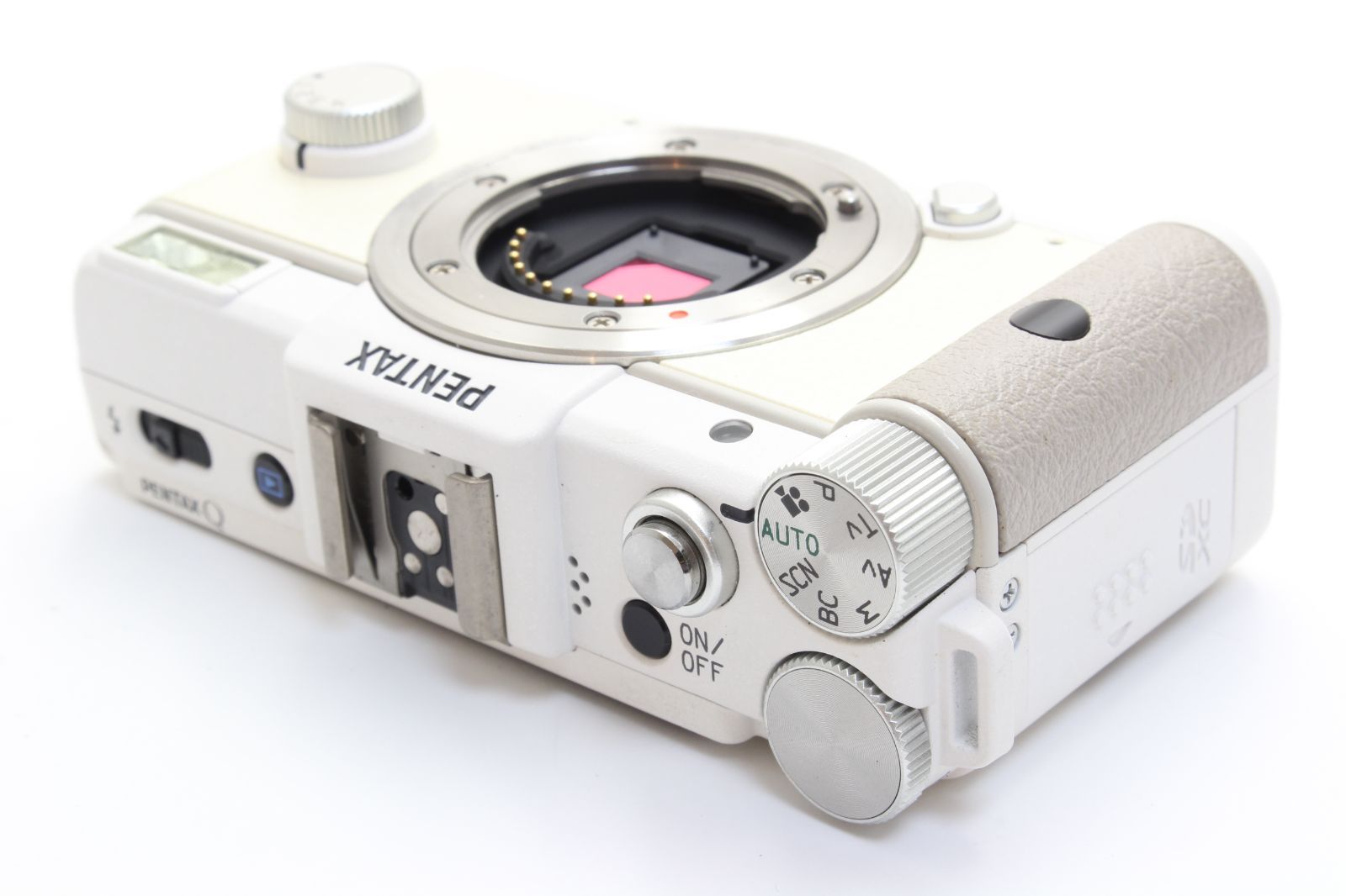 D (ジャンク) PENTAX ペンタックス Q ボディ ホワイト 返品不可 4-130