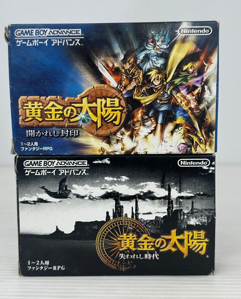 中古品】任天堂 ゲームボーイアドバンス ソフト 黄金の太陽 開かれし