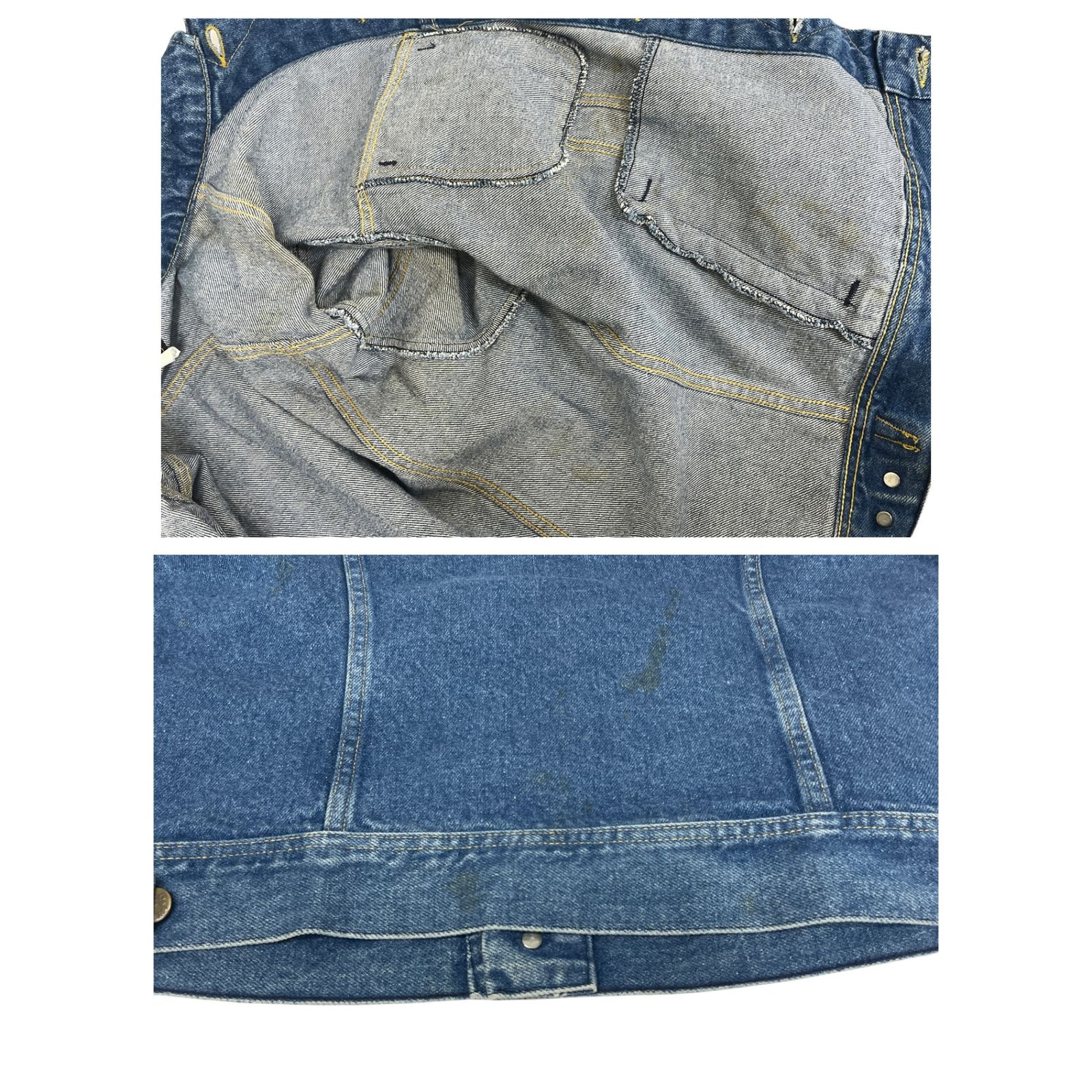 Lee (リー) デニムジャケット Gジャン USA製 80S 古着 ビンテージ 220 