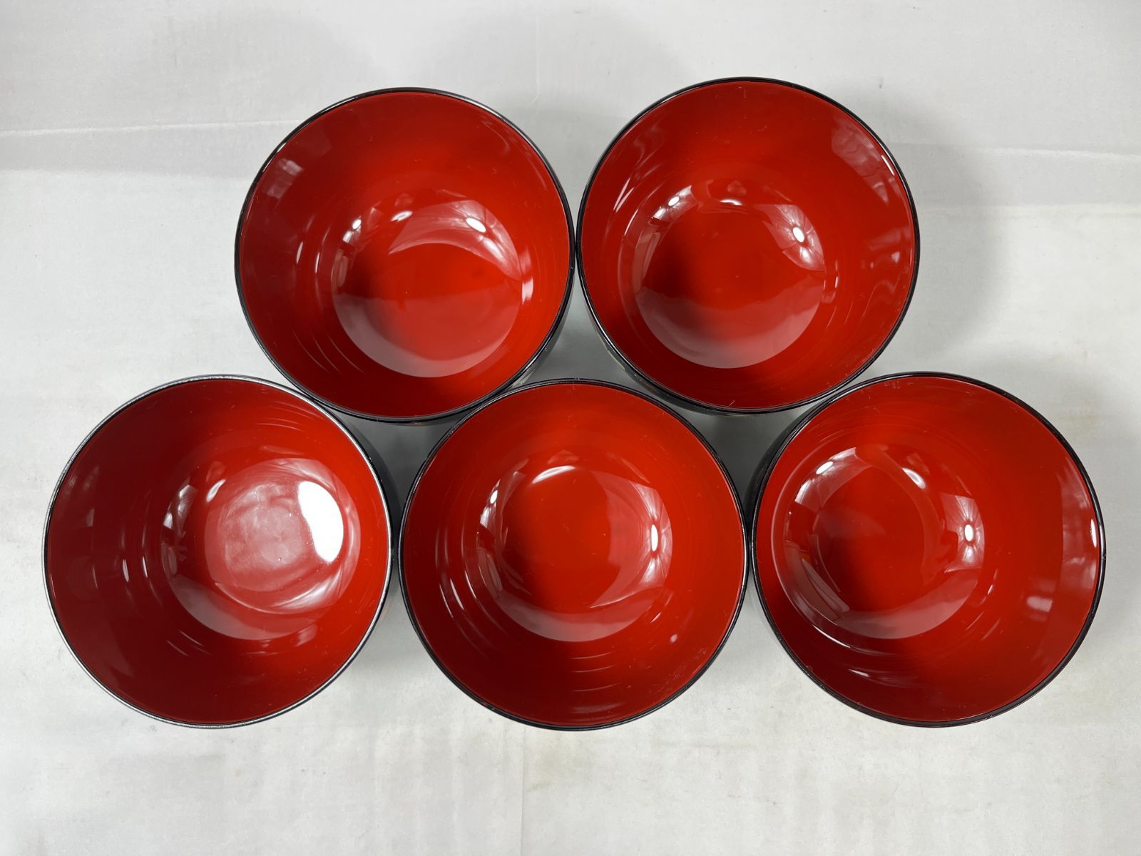 Kansai urushi DX汁椀揃 もえぎ野 562 日本製 汁椀 お盆 セット 椀
