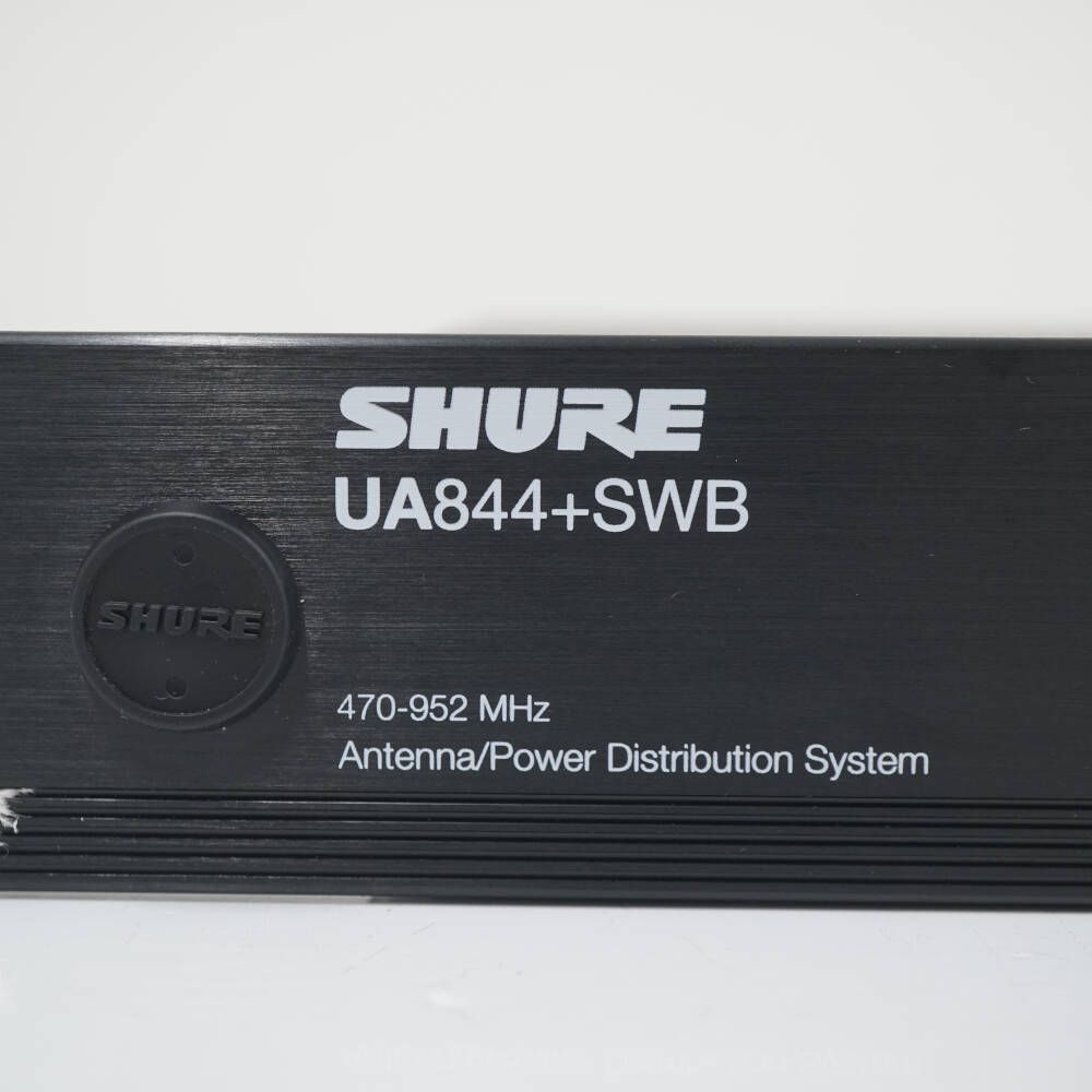 SHURE UA844+SWB アンテナ分配システム USED品 シュア 【通電確認のみ】 【ジャンク】　EX0040 SHURE UA844+SWB アンテナ分配システム USED品 シュア 【通電確認のみ