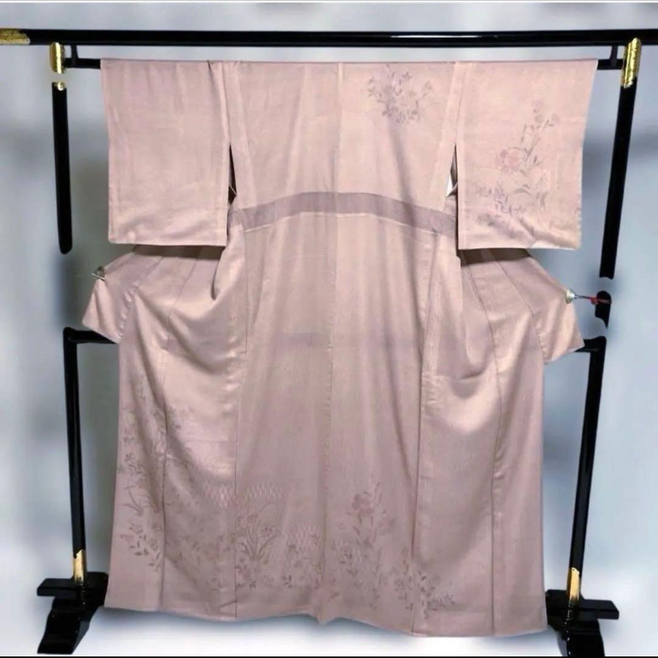 格上の一枚】紗袷 訪問着 フルセット｜単衣期着用 絽袋帯付 夏帯締め
