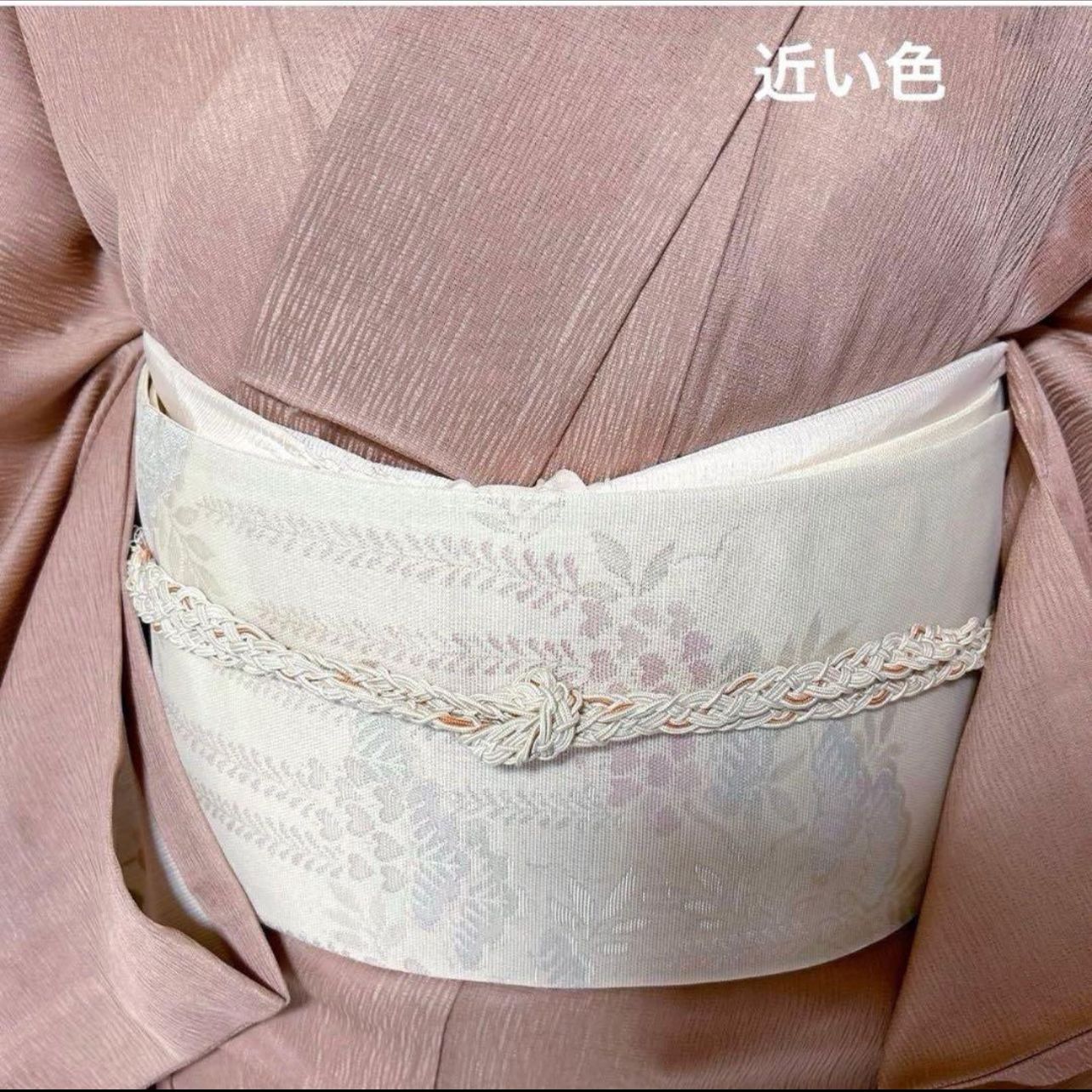 格上の一枚】紗袷 訪問着 フルセット｜単衣期着用 絽袋帯付 夏帯締め 
