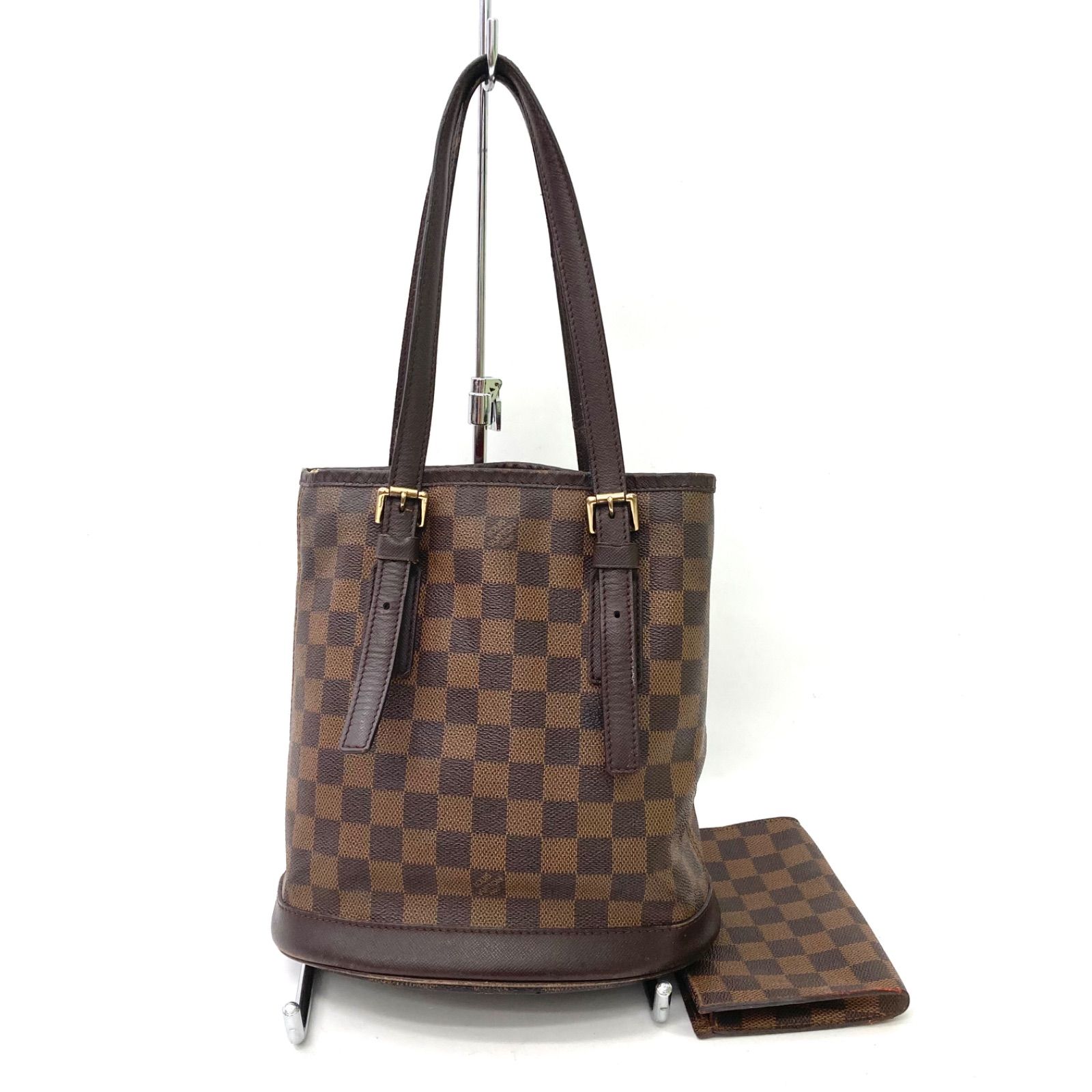 LOUIS VUITTON】ルイヴィトン マレ ダミエ トートバッグ ブラウン