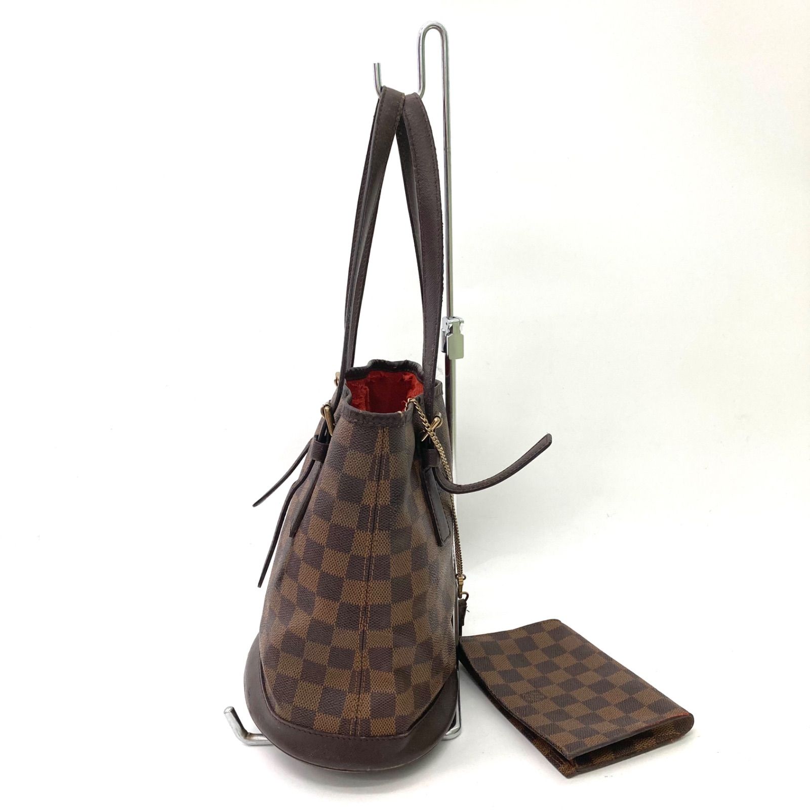 LOUIS VUITTON】ルイヴィトン マレ ダミエ トートバッグ ブラウン