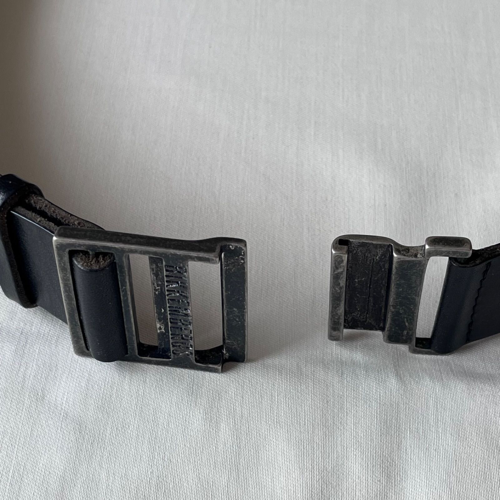 DIRK BIKKEMBERGS ダークビッケンバーグ ベルト ブラック イタリア製