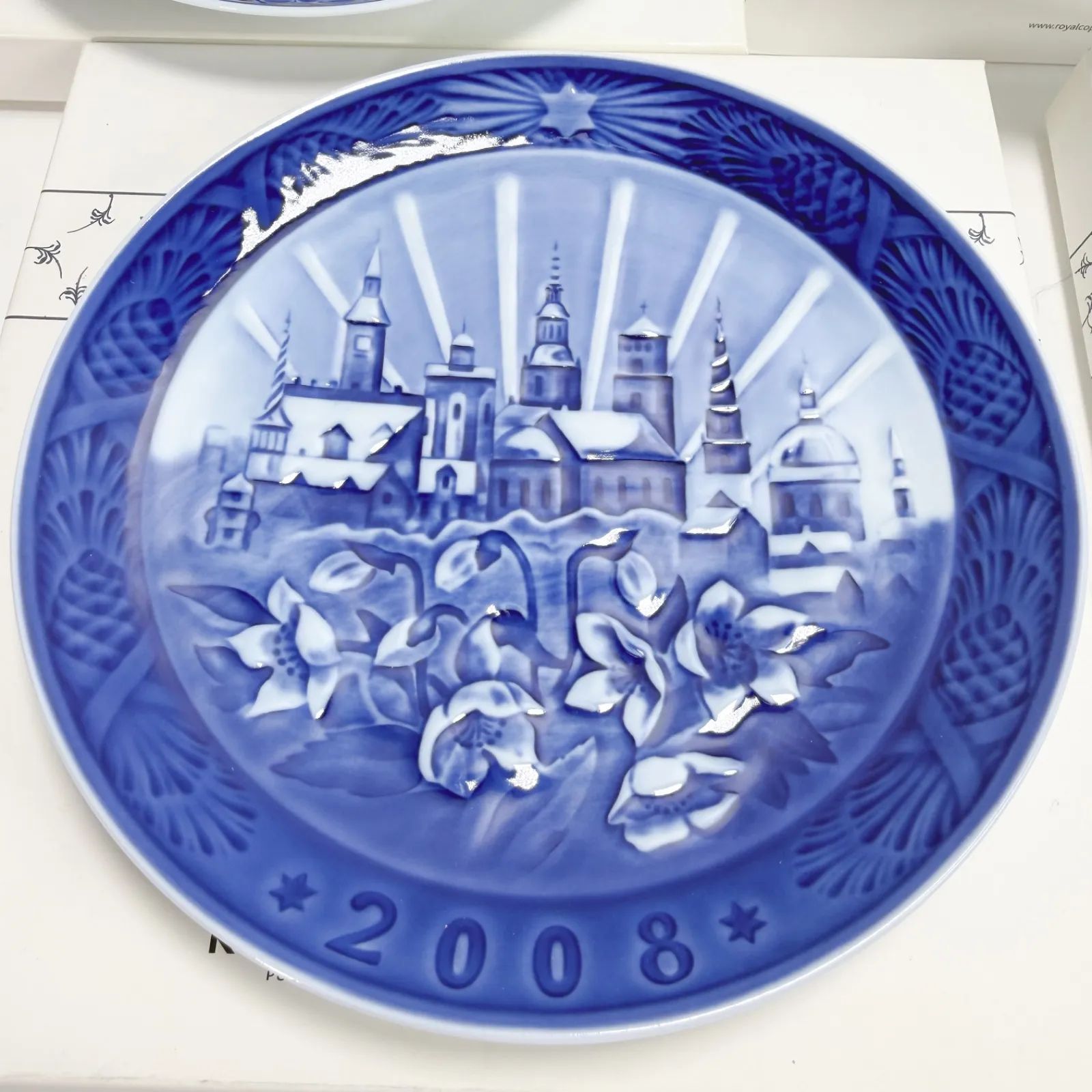 Royal Copenhagen ロイヤルコペンハーゲン イヤープレート クリスマス