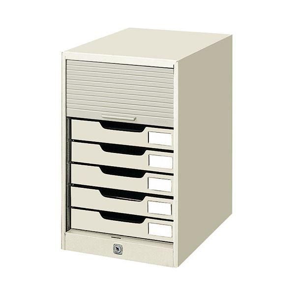 コクヨ シャッターケース A4タテ 7段ライトグレー SC-7M 1台