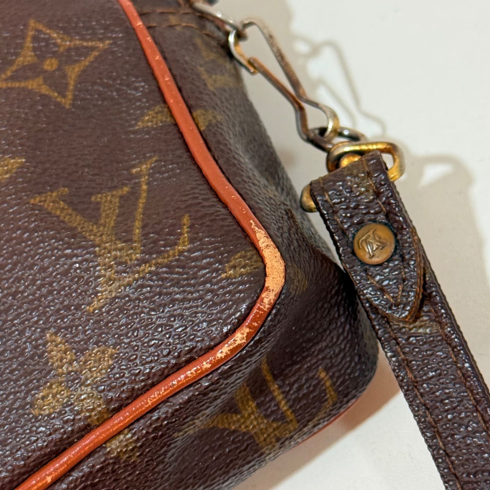 LOUIS VUITTON ルイヴィトン ミニダヌーブ モノグラム 美品 - メルカリ