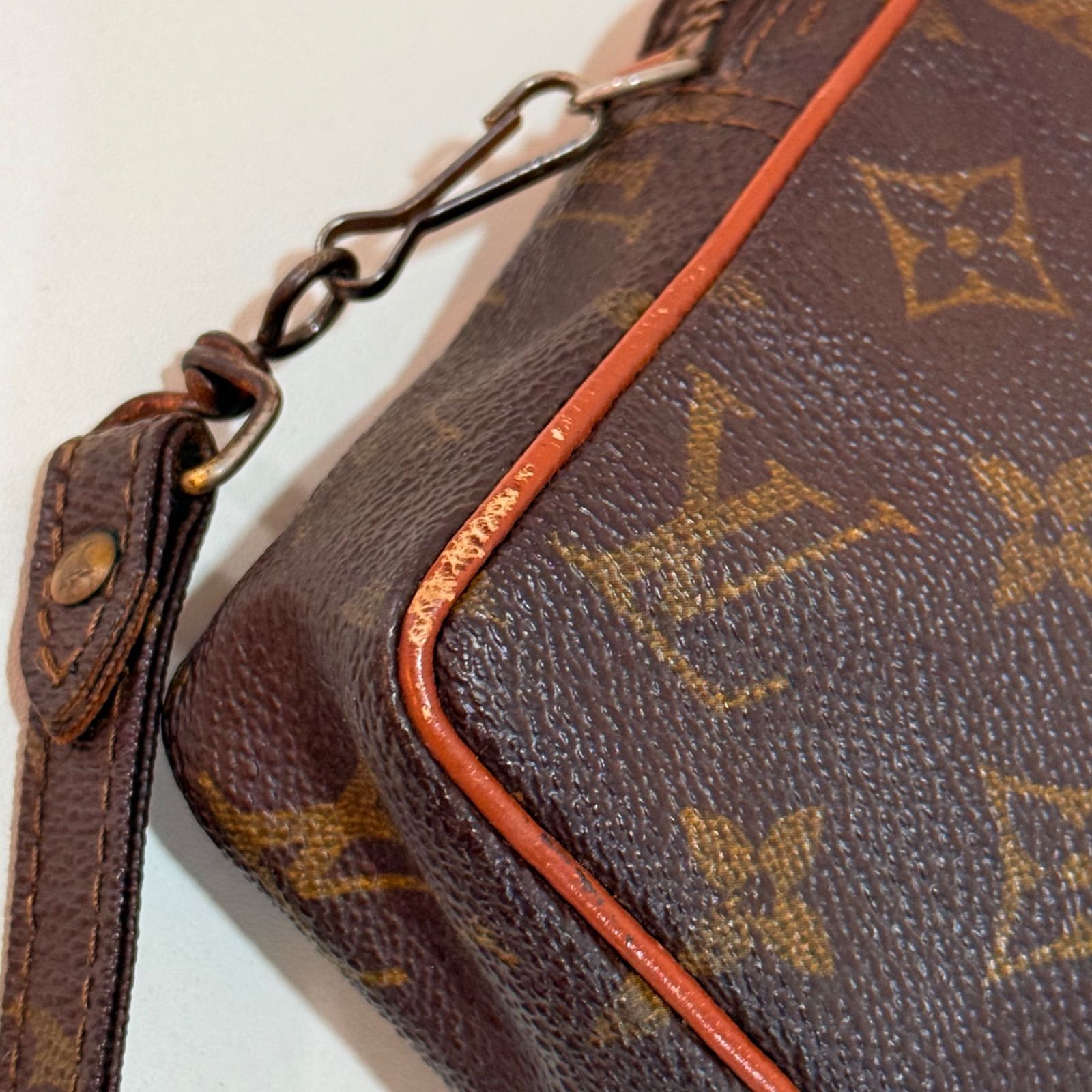 LOUIS VUITTON ルイヴィトン ミニダヌーブ モノグラム 美品 - メルカリ