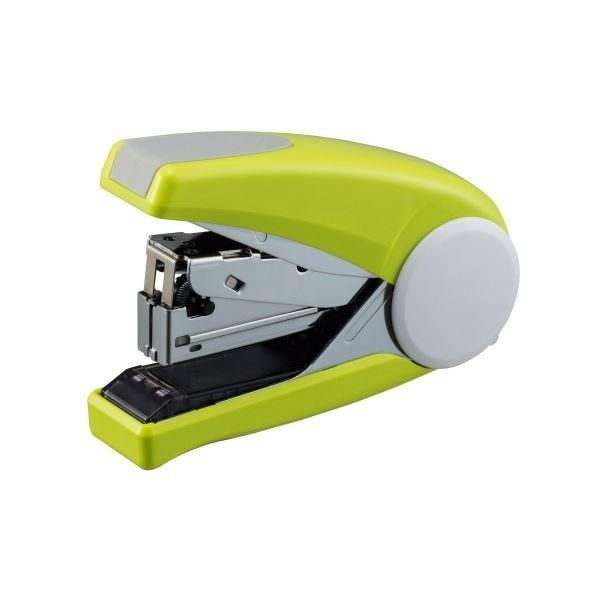 （まとめ） ライオン事務器 ステープラ かるホッチPOWER 45枚とじ グリーン FS-45 1個 〔×5セット〕