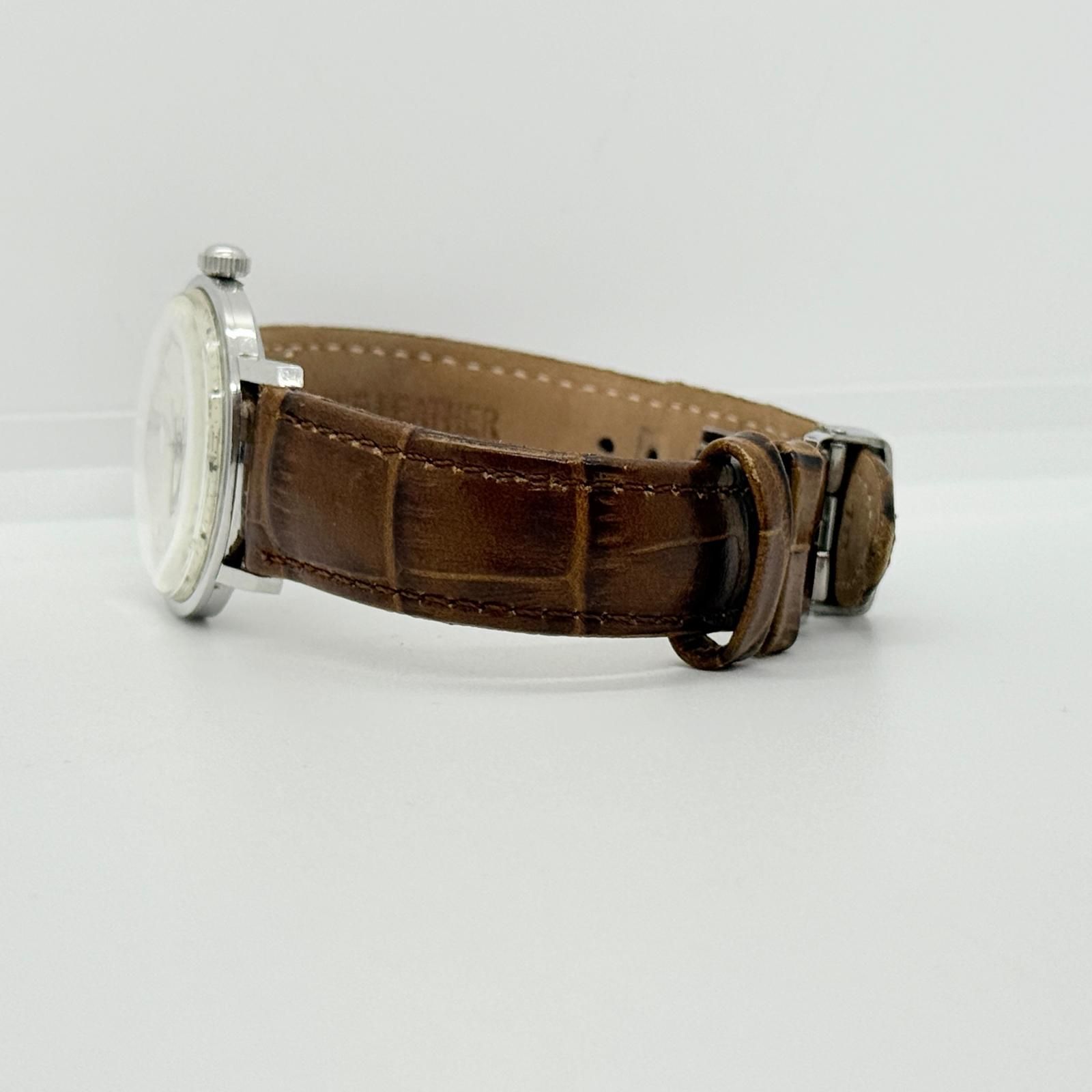 BUCHERER ブッフェラー クロノメーター 534A シルバー AT ボーイズ 