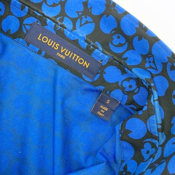 LOUIS VUITTON ルイヴィトン シャツ 長袖 パーフォレーテッド