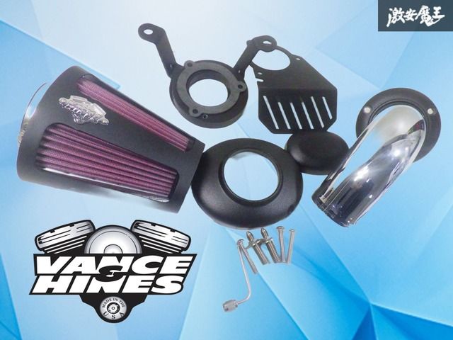 【新品】Vance & Hines バンス＆ハインズ VO2 90 Air Intake FLHR ロードキング ツインカム ツーリングモデル用 エアクリ エアクリーナー