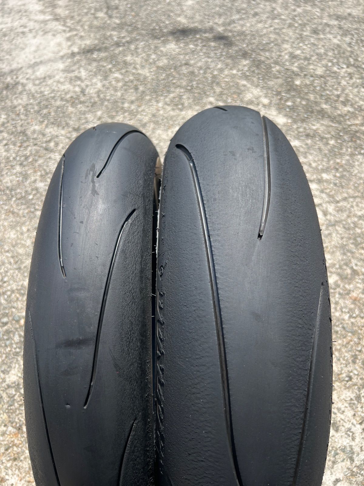 ダンロップ Q5 前後セット 120/70ZR17 160/60ZR17 476