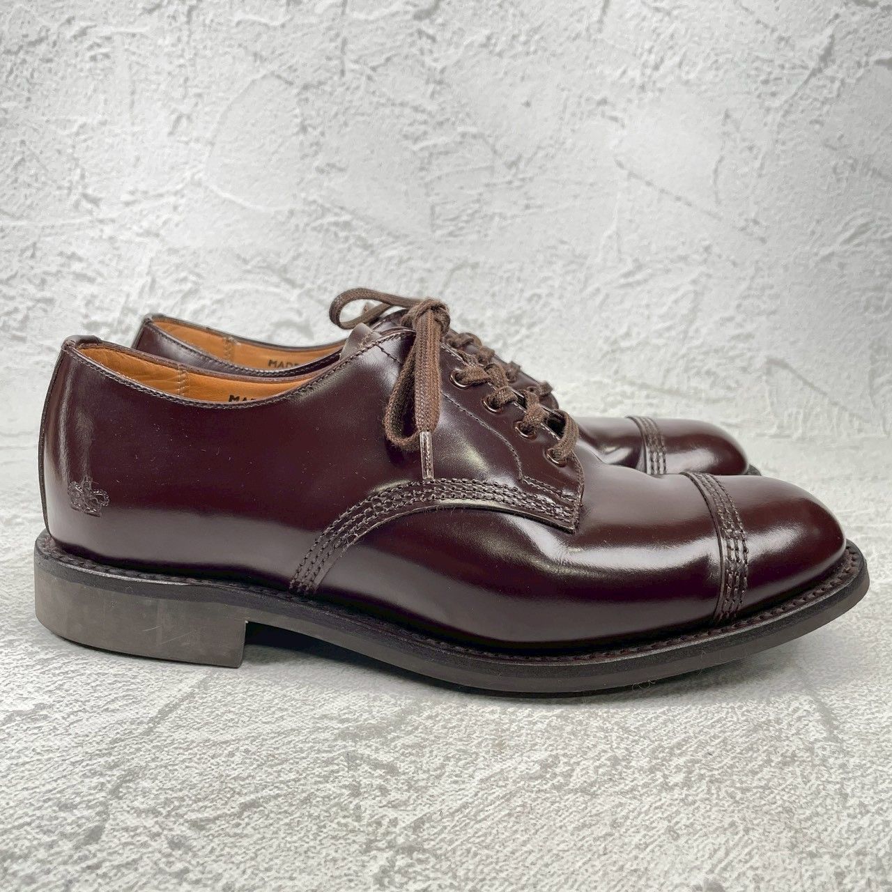 極美品】SANDERS サンダース MILITARY DERBY SHOE ミリタリーダービー 