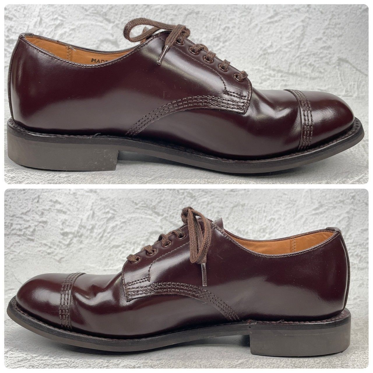 極美品】SANDERS サンダース MILITARY DERBY SHOE ミリタリーダービー 