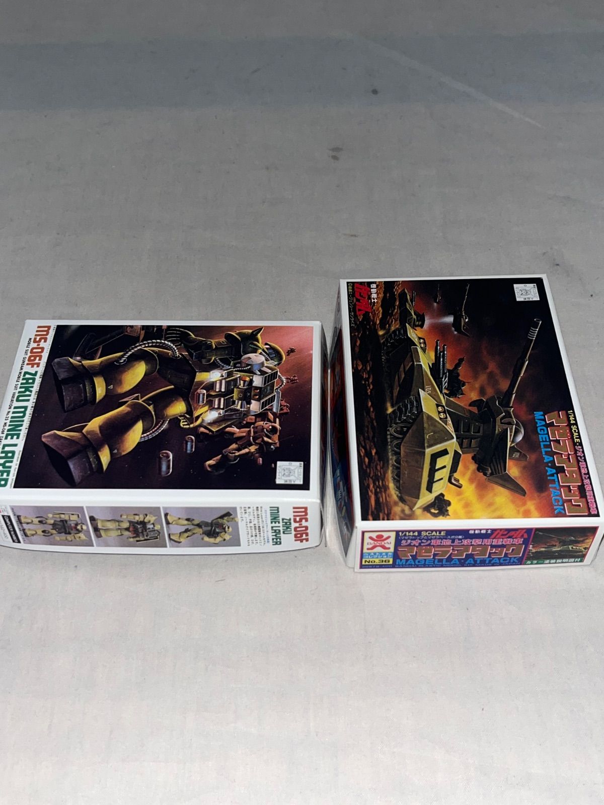 未開封品】1/288 MS-06F ザク・マインレイヤー＋ マゼラアタック「機動