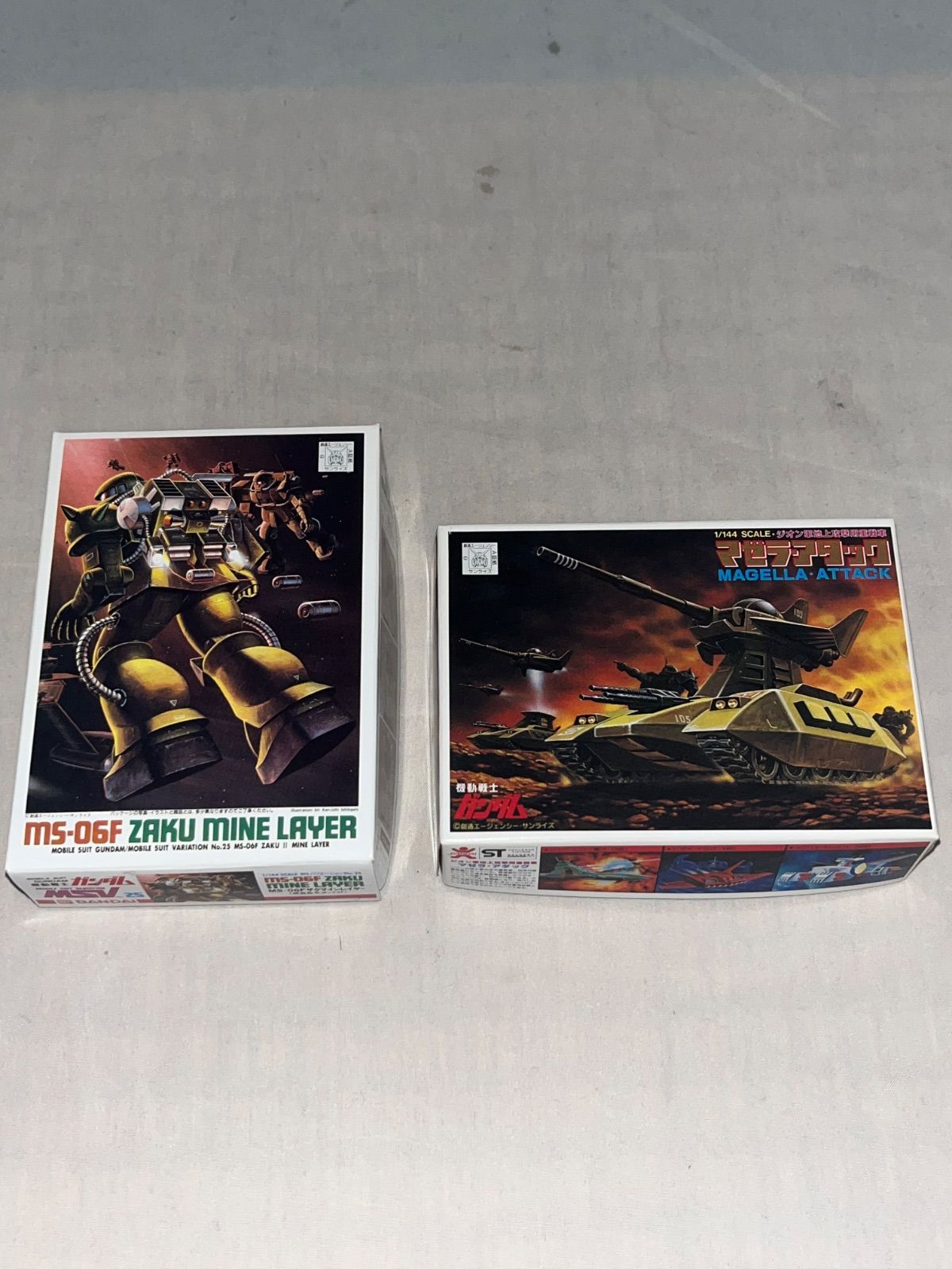 Мさま専用 【2セットまとめ売り】 未開封品】1/288 MS-06F ザク・マインレイヤー＋ マゼラアタック「機動